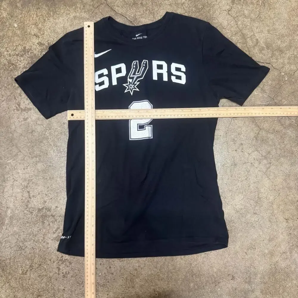 Nike San Antonio Spurs Kawhi Leonard #2 Name & Number Dri-Fit T-Shirt